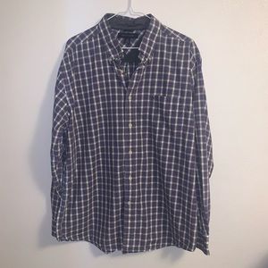 Tommy Hilfiger Plaid Button Up Shirt Size XL